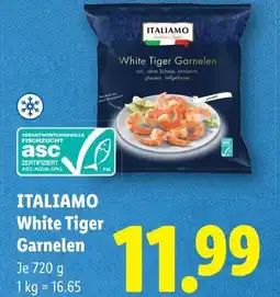 Lidl Italiamo white tiger garnelen Angebot