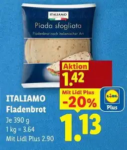 Lidl ITALIAMO Fladenbrot Angebot