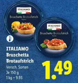Lidl Italiamo bruschetta brotaufstrich Angebot