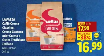 Lavazza caffè crema classico crema gustoso oder crema e gusto tradizione