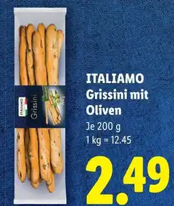 Lidl Italiamo grissini mit oliven Angebot