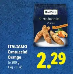 Lidl Italiamo cantuccini orange Angebot