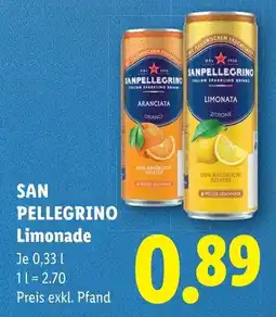 Lidl San pellegrino limonade Angebot