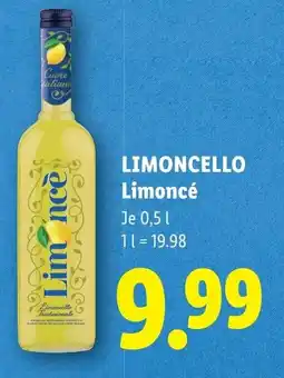 Lidl Limoncello limoncé Angebot