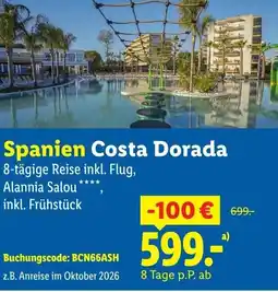 Lidl Spanien costa dorada Angebot