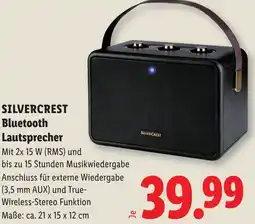 Lidl Silvercrest bluetooth lautsprecher Angebot