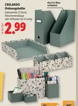 Lidl Crelando ordnungshelfer Angebot