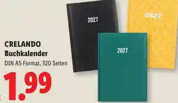 Lidl Crelando buchkalender Angebot