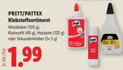 Lidl Pritt/pattex klebstoffsortiment Angebot