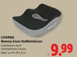 Lidl Livarno memory foam steißbeinkissen Angebot