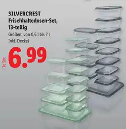 Lidl Silvercrest frischhaltedosen set 13 teilig Angebot