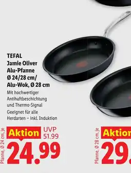 Lidl Tefal jamie oliver alu-pfanne alu-wok Angebot
