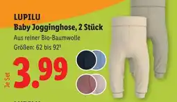 Lidl Lupilu baby jogginghose, 2 stück Angebot