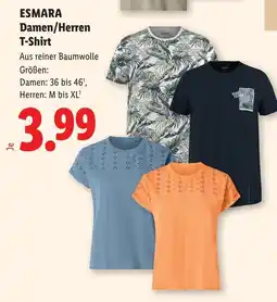 Lidl Esmara damen/herren t-shirt Angebot