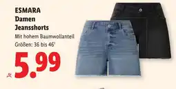 Lidl Esmara damen jeansshorts Angebot