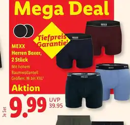 Lidl Mexx herren boxer 2 stück Angebot