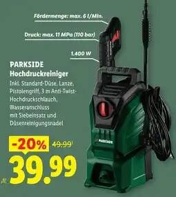 Lidl Parkside hochdruckreiniger Angebot
