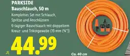 Lidl PARKSIDE Bauschlauch 50 m Angebot