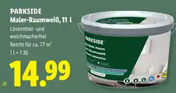 Lidl Parkside maler raumweiß Angebot