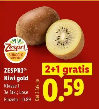 Lidl Zespri kiwi gold Angebot