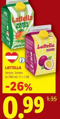 Lidl Lattella Angebot