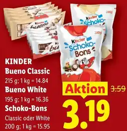 Lidl Kinder bueno classic Angebot