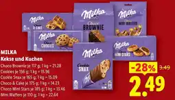 Lidl Milka kekse und kuchen Angebot