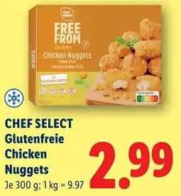 Lidl Chef select glutenfreie chicken nuggets Angebot