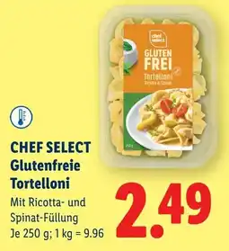 Lidl Chef select glutenfreie tortelloni Angebot