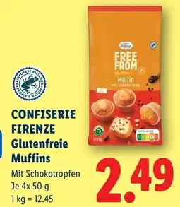 Lidl Confiserie firenze glutenfreie muffins Angebot