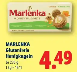 Lidl Marlenka glutenfreie honigkugeln Angebot