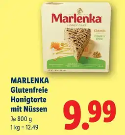 Lidl Marlenka glutenfreie honigtorte mit nüssen Angebot
