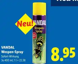 Lidl Vandal wespen spray Angebot