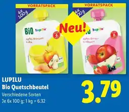 Lidl Lupilu bio quetschbeutel Angebot