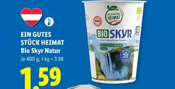 Lidl Ein gutes stück heimat bio skyr natur Angebot