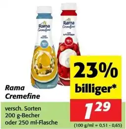 Nah&Frisch Rama cremefine Angebot