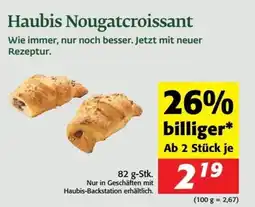Nah&Frisch Haubis nougatcroissant Angebot
