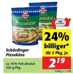 Nah&Frisch Schärdinger pizzakäse Angebot