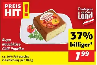 Nah&Frisch Rupp rauchkäse chili paprika Angebot