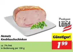 Nah&Frisch Nemetz knoblauchschinken Angebot