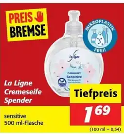 Nah&Frisch La ligne cremeseife spender Angebot