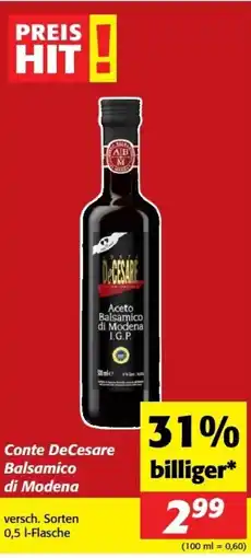 Nah&Frisch Conte decesare balsamico di modena Angebot