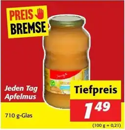 Nah&Frisch Jeden tag apfelmus Angebot