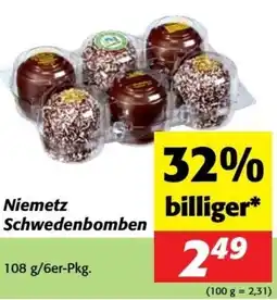 Nah&Frisch Niemetz schwedenbomben Angebot