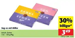 Nah&Frisch Sag es mit milka Angebot