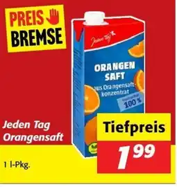 Nah&Frisch Jeden tag orangensaft Angebot