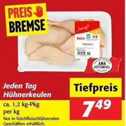 Nah&Frisch Jeden tag hühnerkeulen Angebot