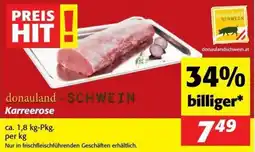 Nah&Frisch Donauland schwein karreerose Angebot