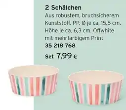 Tchibo Eduscho 2 schälchen Angebot