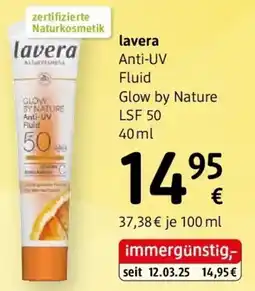 dm Lavera anti-uv fluid Angebot